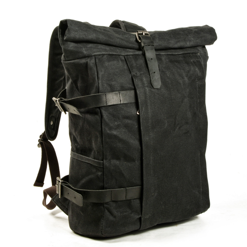 Canvas Backpack Casual - 모델 다기능 도난방지 백팩, 노트북 가방,