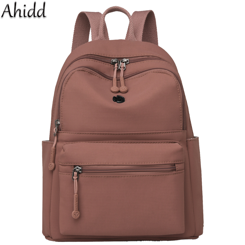 Canvas Backpack Casual - 여성을위한 캐주얼 멀티 포켓 배낭 방수