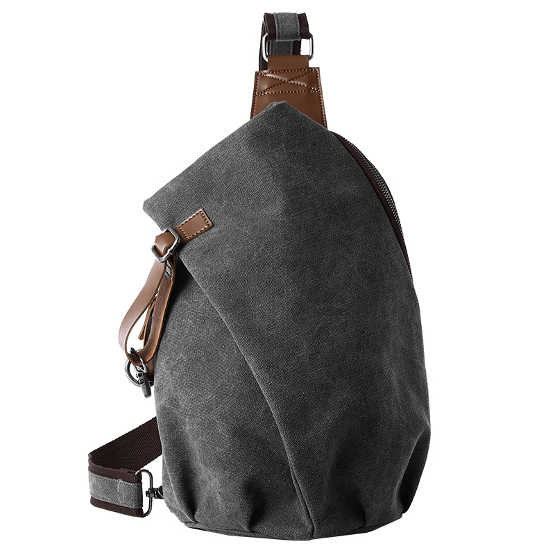 Canvas Backpack Casual - MTE ELAN 대용량 레트로 캔버스 슬링백
