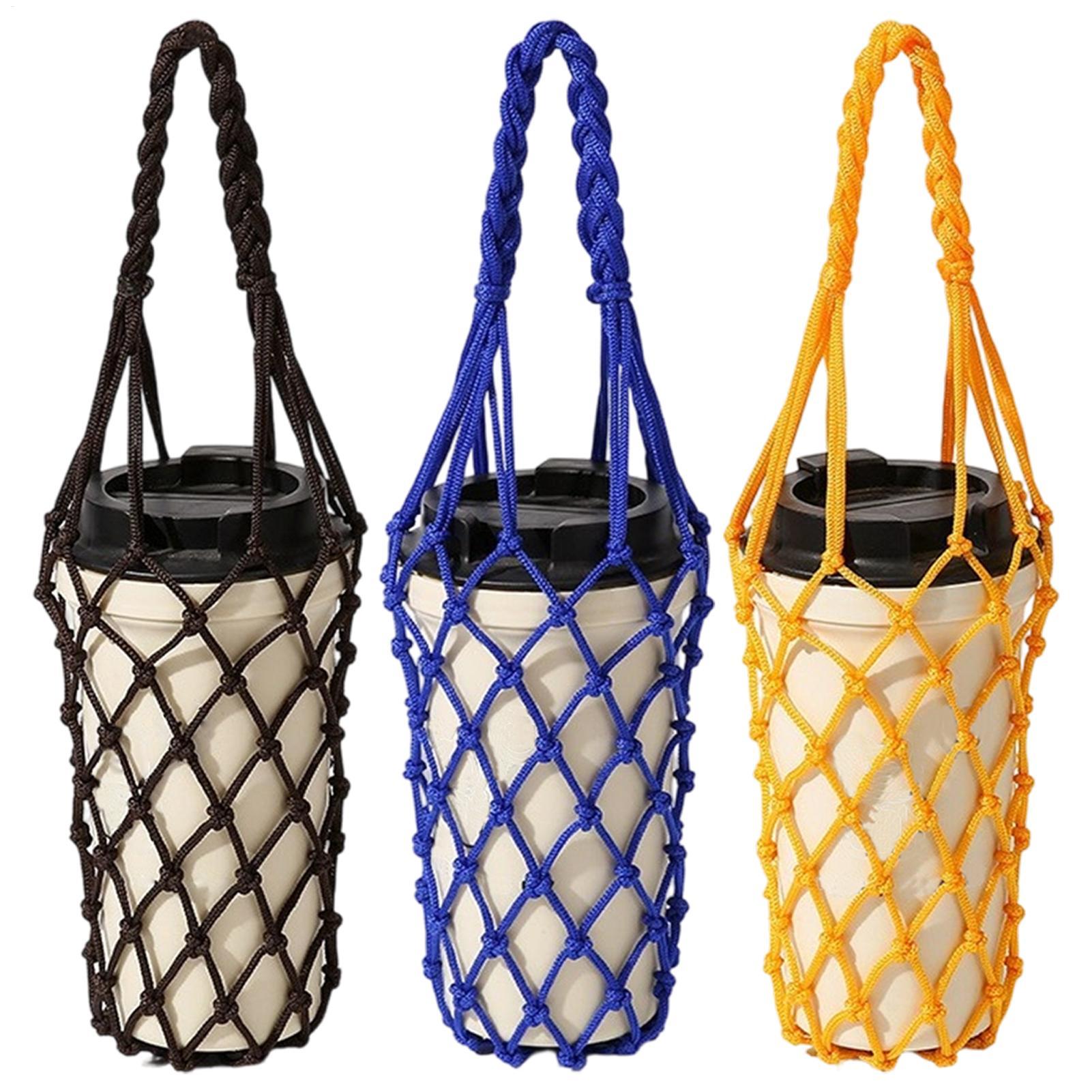 Hydration Pack Outdoor - 1pcs 물병 가방 크로셰 메쉬 컵
