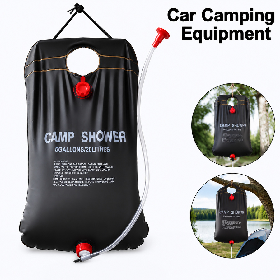 Hydration Pack Outdoor - 20L 캠핑용 태양열 샤워 물주머니, 자동차