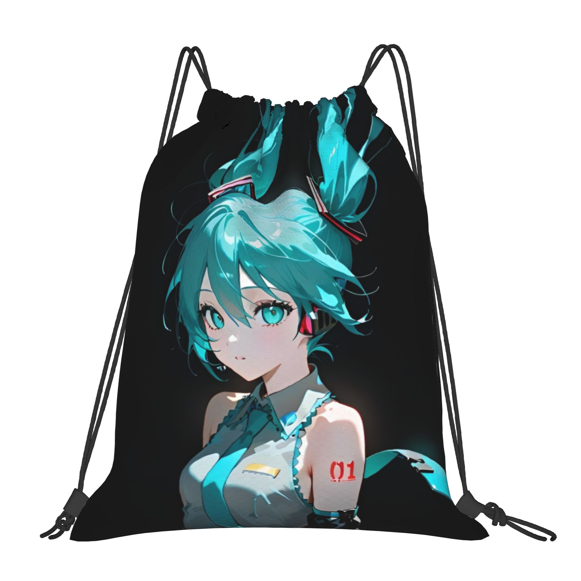 Drawstring Gym Bag - H-Hatsunes Mikus 가방 드로스트링 백팩 스포츠