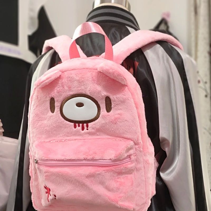 글루미 베어 귀여운 백팩 핑크 대용량 만화 일본 스타일 - Fashion Backpack Women 리뷰 및 가격