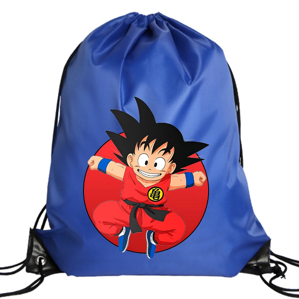 드래곤볼 폴리에스터 드로스트링 백 손오공 짐 스포츠 백 - Drawstring Gym Bag 리뷰 및 가격