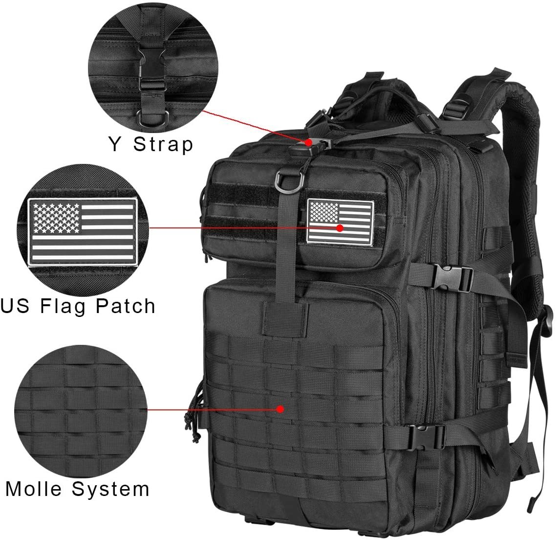 AA 60L 육군 군사 전술 배낭 남자 여행 대용량 배 - Urban Backpack Tactical 리뷰 및 가격