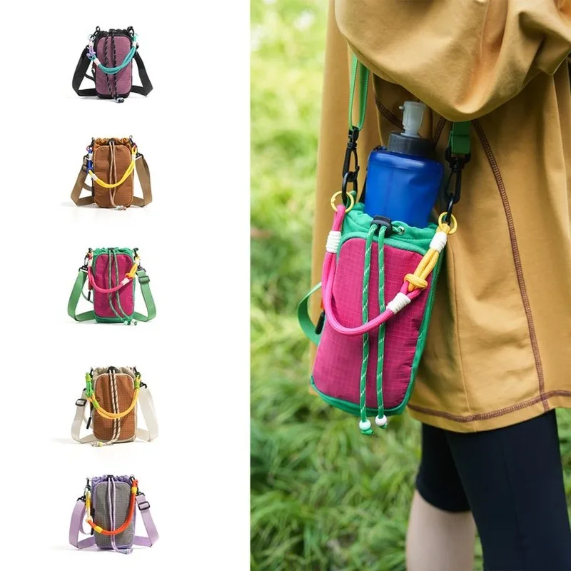 드로스트링 물병 크로스바디 슬링백, 성인용 조절 가능한 - Hydration Pack Outdoor 리뷰 및 가격