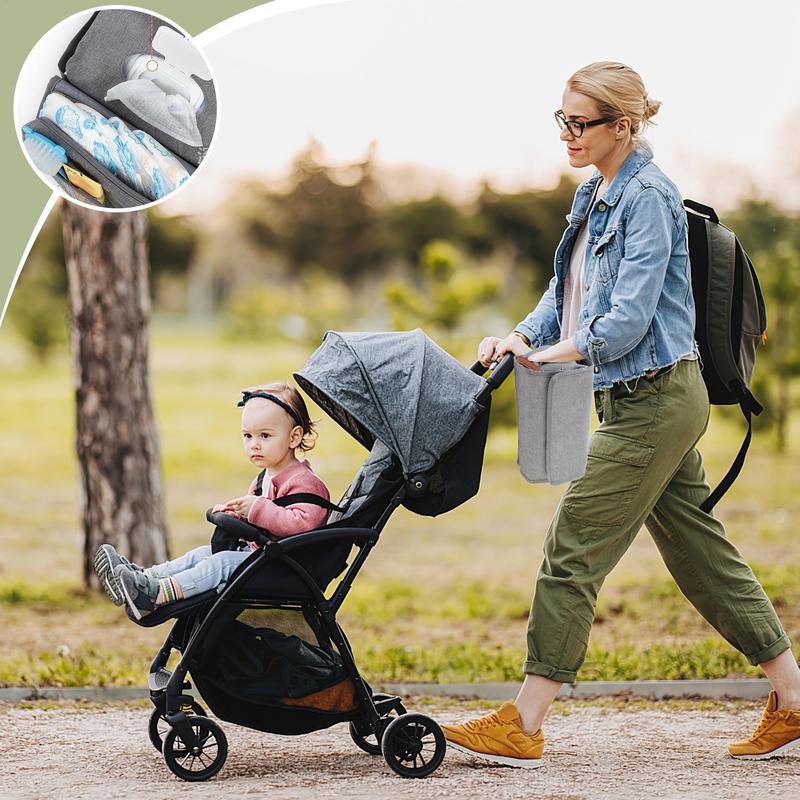 접이식 휴대용 소형 기저귀 파우치, 보육 보관 가방,  - Backpack Diaper Bag 리뷰 및 가격