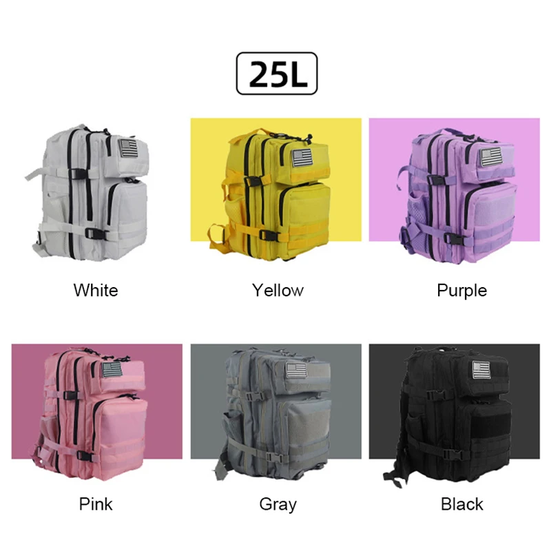 남성 여성을위한 25L/45L 3P 전술 배낭 핑크 야 - Urban Backpack Tactical 리뷰 및 가격